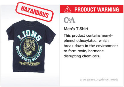 chat doc_trong quan ao